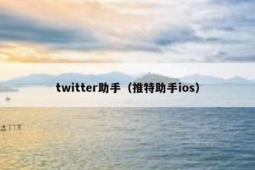 twitter助手（推特助手ios）