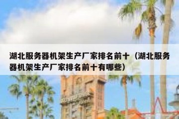 湖北服务器机架生产厂家排名前十（湖北服务器机架生产厂家排名前十有哪些）
