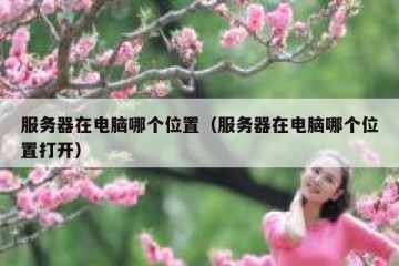 服务器在电脑哪个位置（服务器在电脑哪个位置打开）