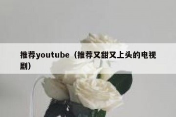 推荐youtube（推荐又甜又上头的电视剧）