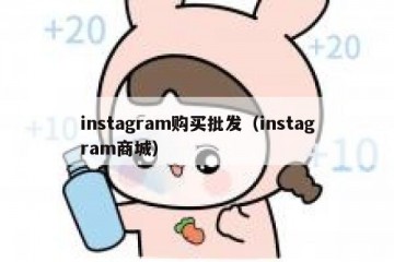instagram购买批发（instagram商城）