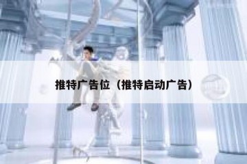 推特广告位（推特启动广告）