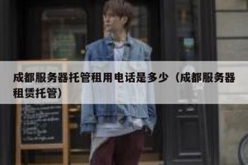 成都服务器托管租用电话是多少（成都服务器租赁托管）