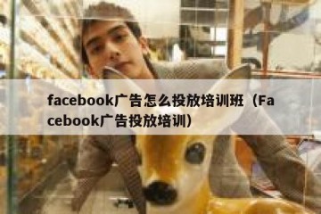 facebook广告怎么投放培训班（Facebook广告投放培训）