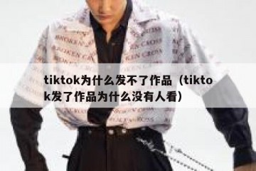 tiktok为什么发不了作品（tiktok发了作品为什么没有人看）