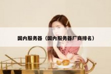 国内服务器（国内服务器厂商排名）