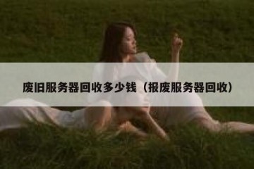 废旧服务器回收多少钱（报废服务器回收）