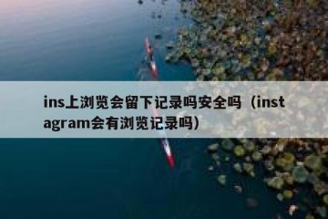 ins上浏览会留下记录吗安全吗（instagram会有浏览记录吗）