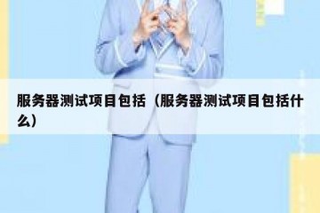 服务器测试项目包括（服务器测试项目包括什么）