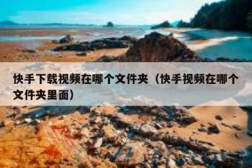 快手下载视频在哪个文件夹（快手视频在哪个文件夹里面）