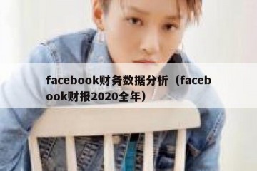 facebook财务数据分析（facebook财报2020全年）