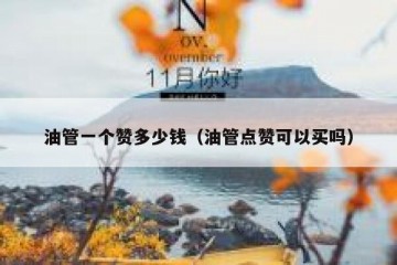 油管一个赞多少钱（油管点赞可以买吗）