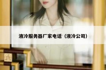 液冷服务器厂家电话（液冷公司）