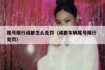 尾号限行成都怎么处罚（成都车辆尾号限行 处罚）