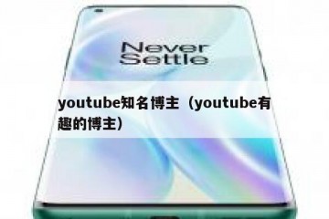 youtube知名博主（youtube有趣的博主）