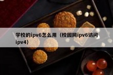 学校的ipv6怎么用（校园网ipv6访问ipv4）
