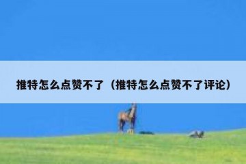 推特怎么点赞不了（推特怎么点赞不了评论）