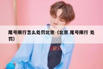 尾号限行怎么处罚北京（北京 尾号限行 处罚）
