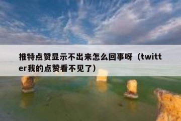 推特点赞显示不出来怎么回事呀（twitter我的点赞看不见了）