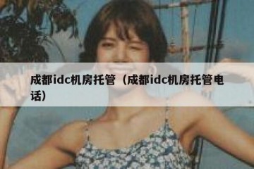 成都idc机房托管（成都idc机房托管电话）