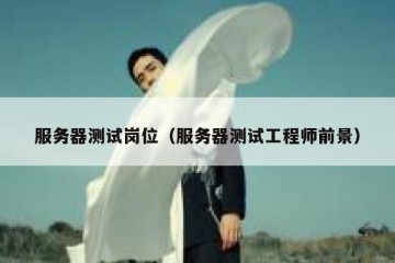 服务器测试岗位（服务器测试工程师前景）