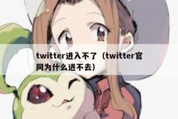 twitter进入不了（twitter官网为什么进不去）