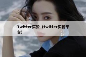 Twitter买赞（twitter买粉平台）