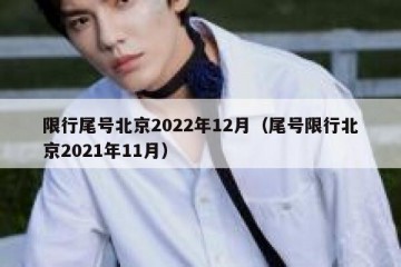 限行尾号北京2022年12月（尾号限行北京2021年11月）