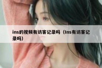 ins的视频有访客记录吗（Ins有访客记录吗）