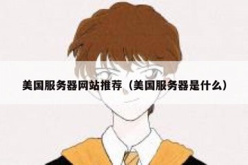 美国服务器网站推荐（美国服务器是什么）