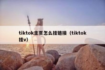 tiktok主页怎么挂链接（tiktok挂v）