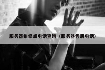 服务器维修点电话查询（服务器售后电话）