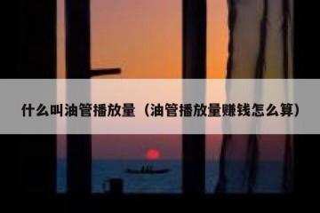 什么叫油管播放量（油管播放量赚钱怎么算）
