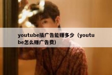 youtube插广告能赚多少（youtube怎么赚广告费）
