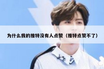 为什么我的推特没有人点赞（推特点赞不了）