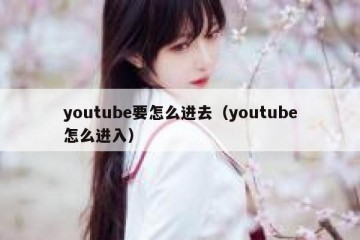 youtube要怎么进去（youtube怎么进入）