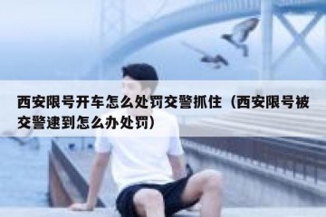 西安限号开车怎么处罚交警抓住（西安限号被交警逮到怎么办处罚）