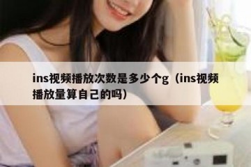 ins视频播放次数是多少个g（ins视频播放量算自己的吗）