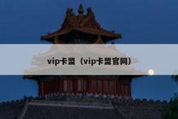vip卡盟（vip卡盟官网）