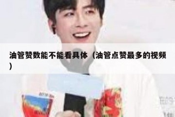 油管赞数能不能看具体（油管点赞最多的视频）