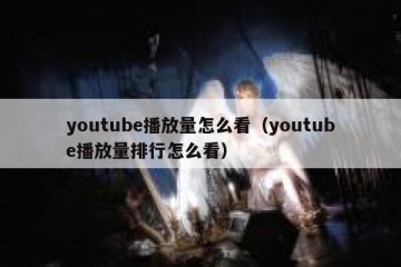youtube播放量怎么看（youtube播放量排行怎么看）