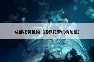 成都托管机构（成都托管机构加盟）