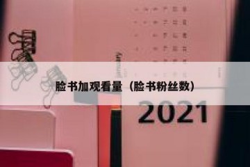 脸书加观看量（脸书粉丝数）