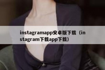 instagramapp安卓版下载（instagram下载app下载）