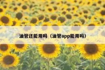 油管还能用吗（油管app能用吗）