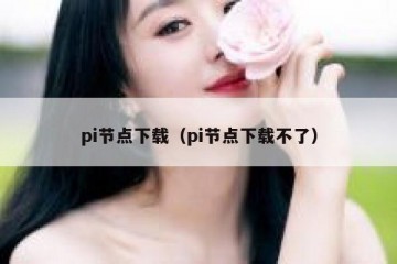 pi节点下载（pi节点下载不了）