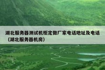 湖北服务器测试机柜定做厂家电话地址及电话（湖北服务器机房）