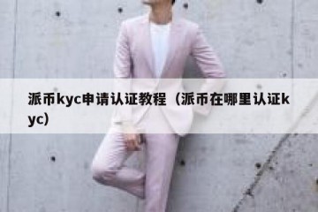 派币kyc申请认证教程（派币在哪里认证kyc）