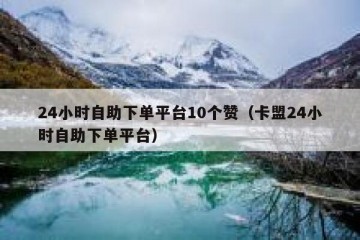 24小时自助下单平台10个赞（卡盟24小时自助下单平台）