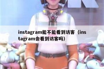 instagram能不能看到访客（instagram会看到访客吗）
